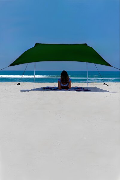 Svava Plaj Gölgelik Tente - Plaj Şemsiyesi (koyu yeşil)