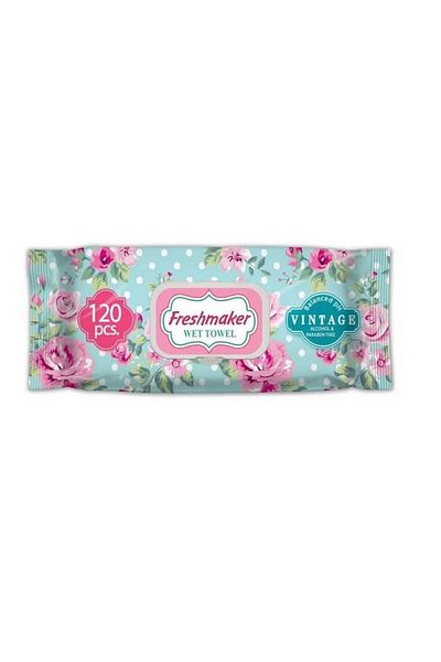 Freshmaker Wet Towel 120pcs Vintage