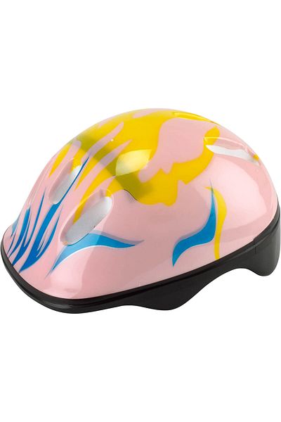 ACTION ONE Flames protective helmet, size 52-54 cm, pink