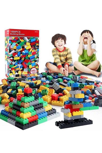Yelajoy 1000 children's building block toys,safe and non-toxic,various colors,for children over 6 years old