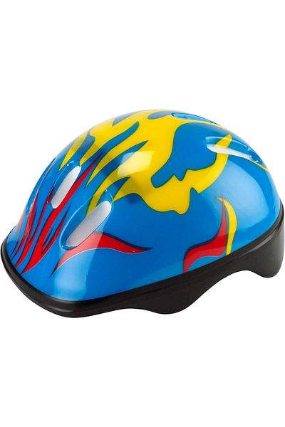 ACTION ONE Flames protective helmet, size 52-54 cm, blue