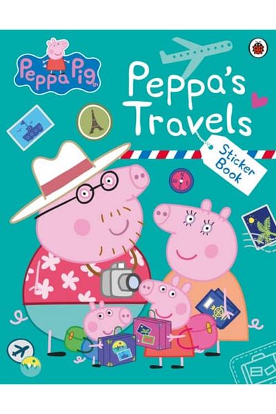 Penguin Random House Children's book - Peppa Pig: Peppa's Travels : Sticker Scenes Book
