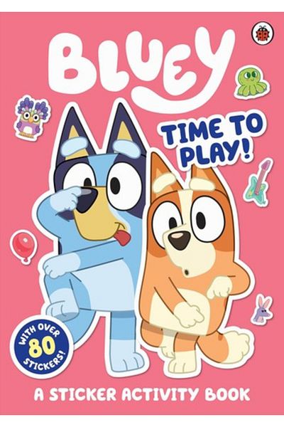 Penguin Random House Bluey: Time to Play Sticker Activity