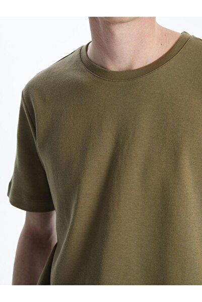 LC Waikiki Ανδρικό κοντομάνικο μπλουζάκι με λαιμόκοψη LCW Vision