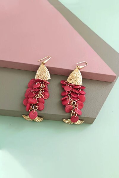 New Obsessions Sequin Fish Dangle Women's Earrings