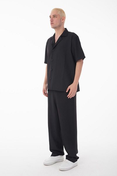 Rocqerx R-4422 Short Sleeve Shirt Zippered Pants Set