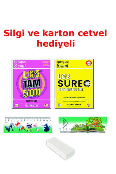 Tonguç Yayınları Tonguç LGS Hızlandıran Set Tam 500 soru bankası ve Süreç Den...