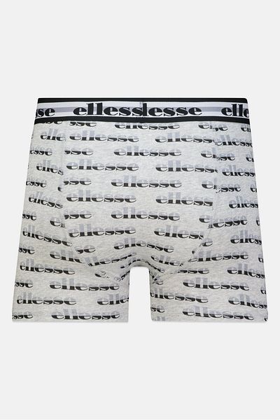 Ellesse سراويل داخلية رجالية بشعار العلامة التجارية، 3 قطع، متعددة الألوان