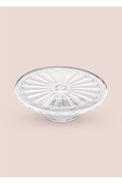 The Mia Ayaklı Pasta Kek Sunum Tabağı 30x9 cm CAM0494