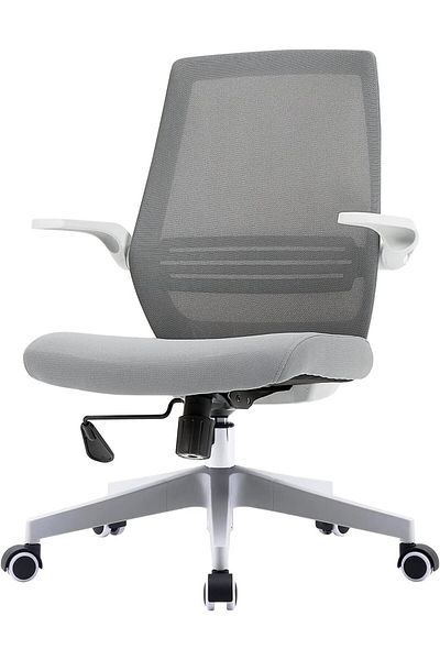 SIHOO M76 Ergonomic Office Chair, Swivel Desk Chair Height Adjustable Mesh Back (Grey)
