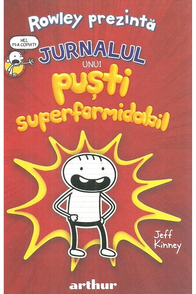 Editura Arthur Jurnalul unui pusti superformidabil, Jeff Kinney