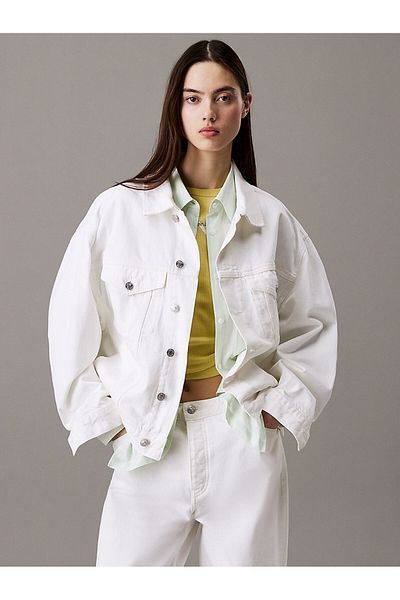 Calvin Klein Džínsová bunda Boxy