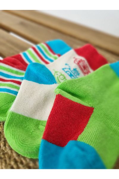 Pixter&Bro 3 Pairs Baby Cotton Cute Socks Set