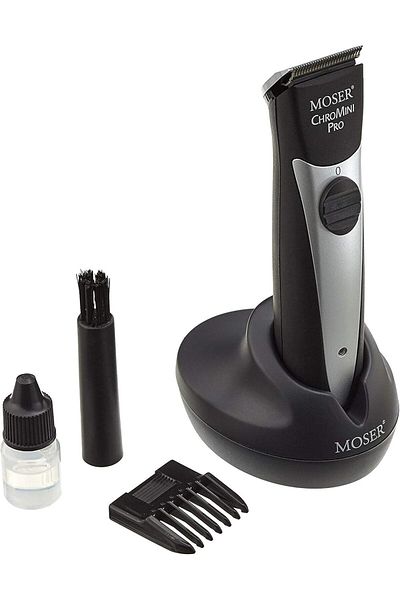Moser 1591-0162, Chromini Professional Cord/Cordless Trimmer (Pack of 1)