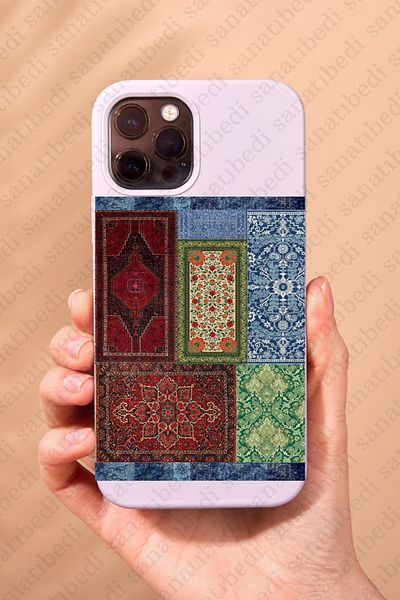 sanatıbedi 3 Sheets Ethnic Pattern Motif Vintage Sticker - Sticker Set for Agenda Laptop Phone Bullet Journal