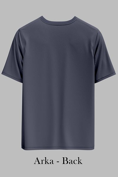 OXVİN ROCK-SHOP Tricou unisex oversize imprimat ROCK ON (MĂRIME LÂNGĂ)