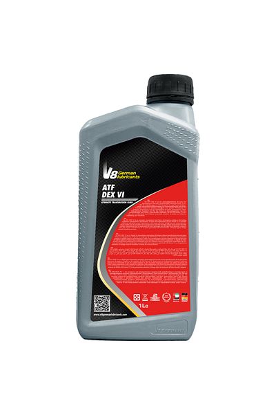 SAMER V8 German Lubricant, Dex Vi Premium Automatic Transmission Fluid & Gear Oil - 1l