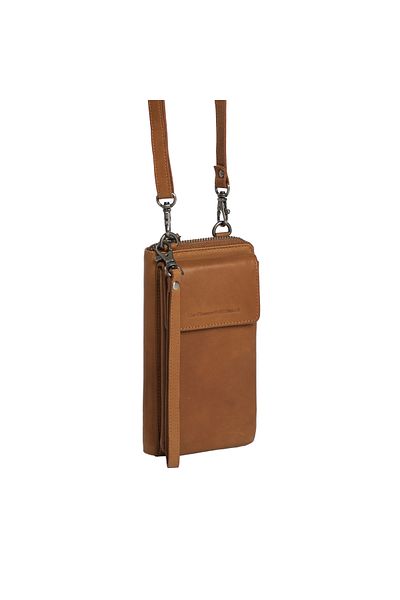 The Chesterfield Brand Genuine leather phone bag, The Chesterfield Brand, Malaga, hand and shoulder