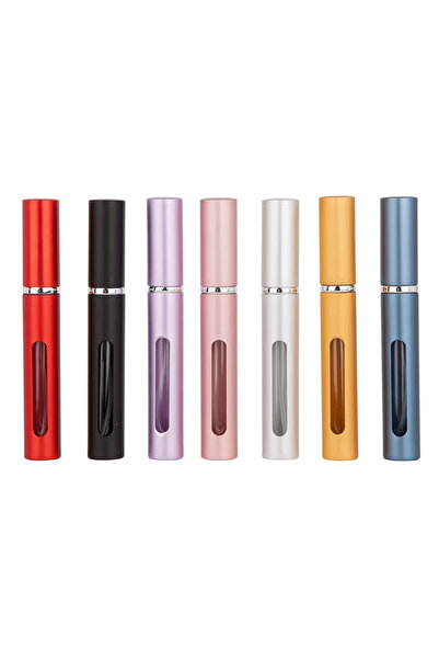 Choice زجاجة عطر قابلة لإعادة التعبئة بحجم 5 مل، 7 قطع، زجاجة رذاذ فائقة الدق...