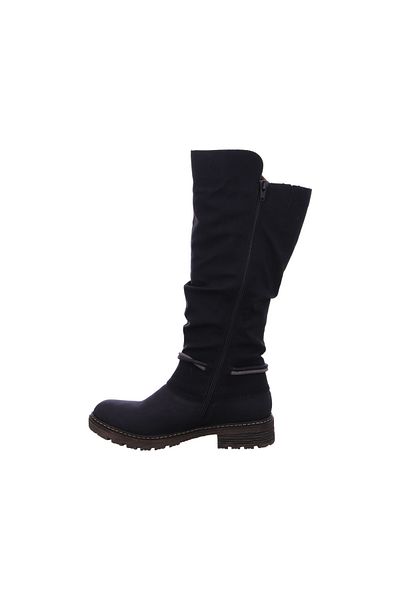 Rieker Schnür-stiefeletten ’für Damen In Schwarz’