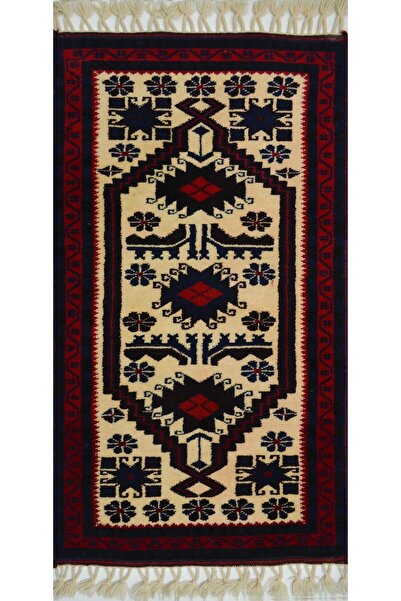 Handmade El Dokuma Geleneksel Yağcıbedir Halısı 61x115 cm (0.70 m²)