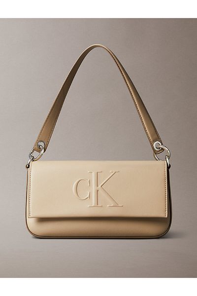 Calvin Klein Sculpted Flap Shoulder Pouch