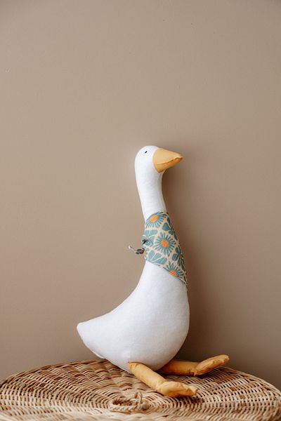 Tuğba Kuğu Duck Sleeping Companion with Scarf - Groovy