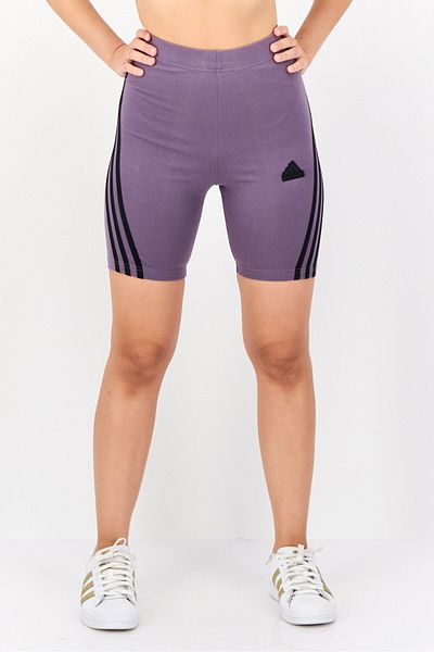 adidas Women Sportswear Fit Cycling Shorts, Purple