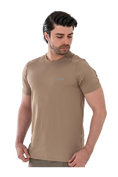 Combat Tactical Round Crew Neck Tactical T-Shirt - 807 Sjy