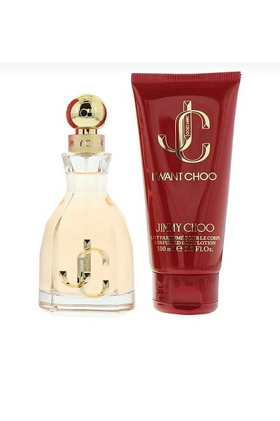 Jimmy Choo SET CADOU I WANT CHOO, APĂ DE PARFUM PENTRU FEMEI 60ML ȘI LOȚIUNE DE CORP 100ML