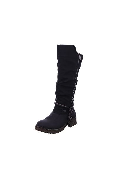 Rieker Schnür-stiefeletten ’für Damen In Schwarz’