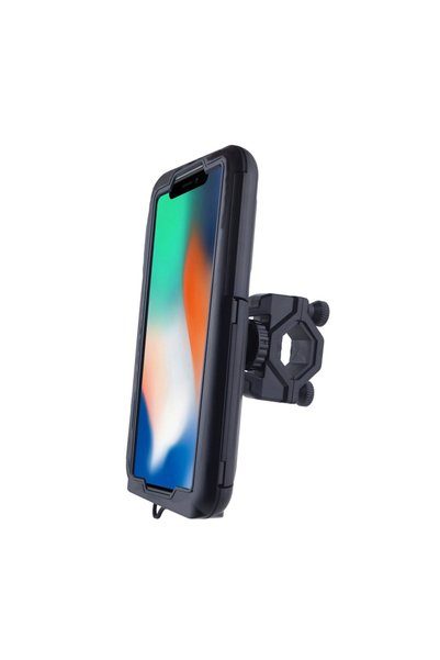 bestdijital PDS-DC2 Su Geçirmez Bisiklet-Motosiklet Telefon Tutucu (Siyah)