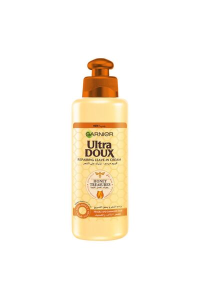 Garnier Ultra Doux Honey Treasures Repairing Leave-In Cream, 200 ml