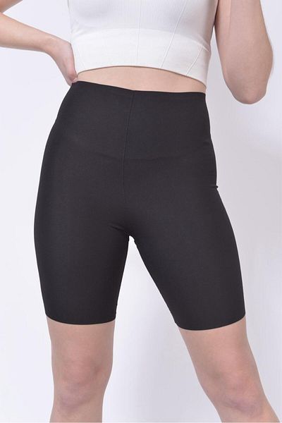 giyindegel Women's Special Stitching with Size Reduction Laser Cutting No Trace Long Corset Shorts