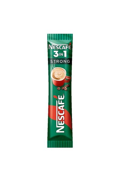 Nescafe Instant Coffee 3 In 1 Strong, 24 Sachets X 15 G