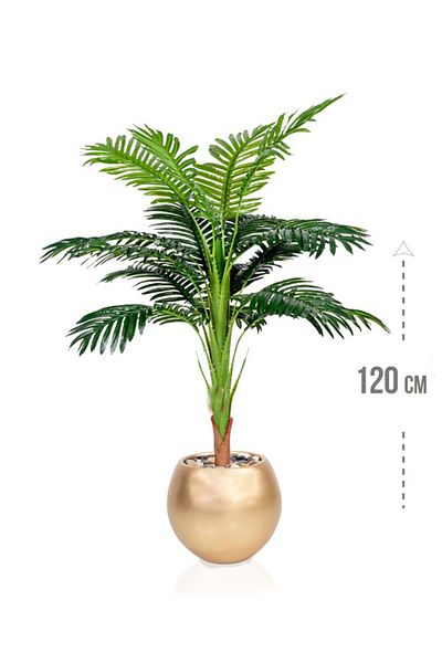 DRAMA HOME Artificial tree simulating a natural palm tree with a height of 120 cm