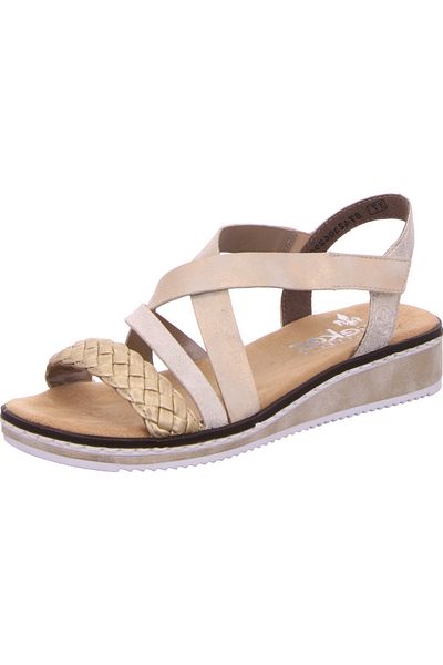 Rieker Sandalen Für Damen In Gold