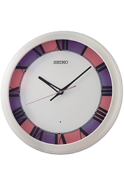 Seiko ساعة حائط بإضاءة LED QHA010W