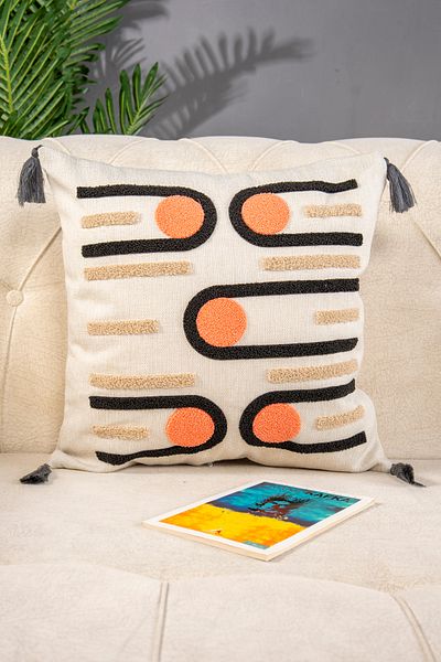 Bade Design Punch Embroidered Throw Pillow Cover Pillow Case Very Preferred