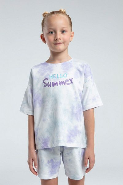 HAUSEkids 2-15 Years Colors New Cotto Girl's Set-Lilac
