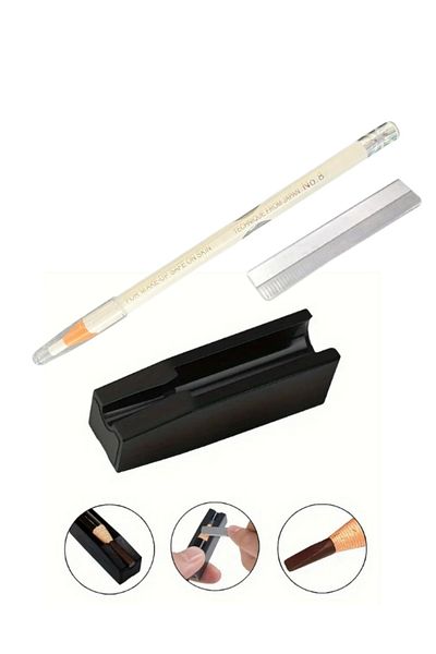 Face Deep White Permanent Makeup Drawstring Design Kelemi Pen Shaving Razor Microblading Design Pen