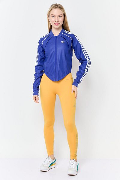 adidas Women Sportswear Fit Long Sleeves Outdoor Detachable Track Jacket, Blue