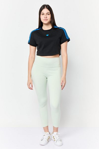 adidas Women Sportswear Fit Short Sleeve Outdoor Top, Black