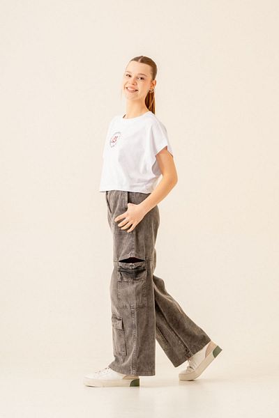 HAUSEkids 9-15 Years Lara Moderno Jeane Girl Suit-Ecru