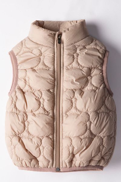 HAUSEkids Γιλέκο αγοριού 1-5 ετών Bear Happy Filled-Beige