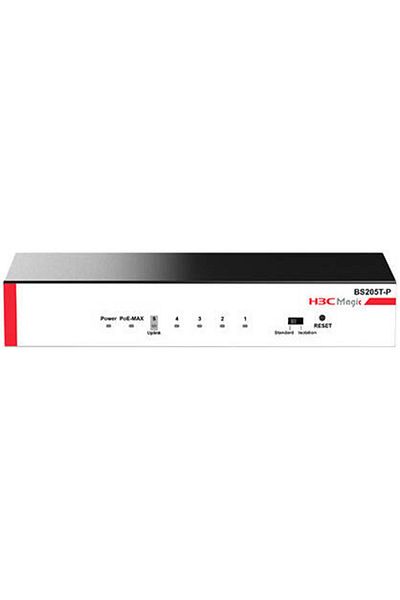 H3C Magic BS205T-P Ethernet Switch (5GE+PoE, DC), Overseas Version (UK)