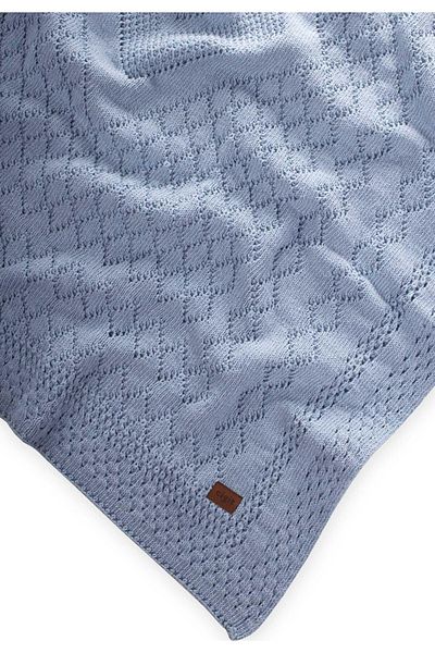 Cigit Florence Model Boxed Blanket 80X100 cm a Blue