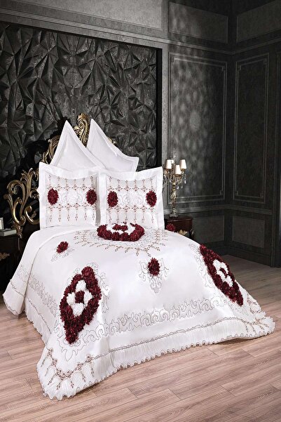 Madamca Asma 4 Pieces Satin Bed Cover