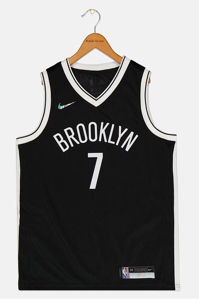 Nike X Nba Kids Boy Sleeveless Brooklyn Nets Roster Jersey, Black