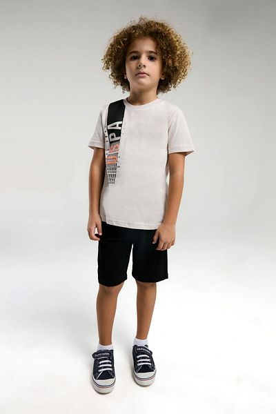 U.S. Polo Assn. 4-15 Years Old Licensed Us Polo Assn Boy's Team-Stone